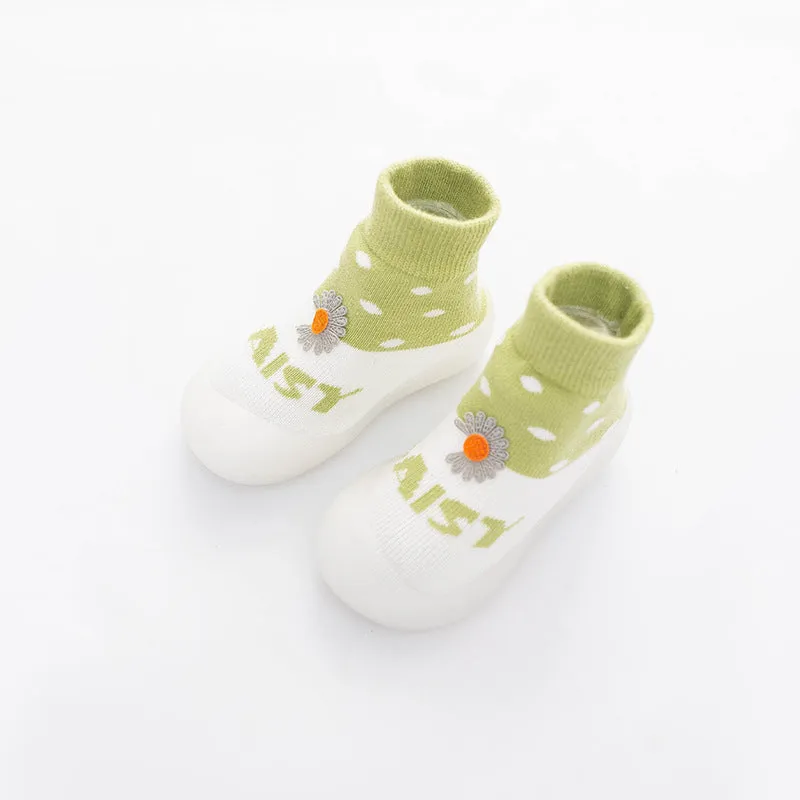 Non-Slip Baby Sock Shoes - Daisy