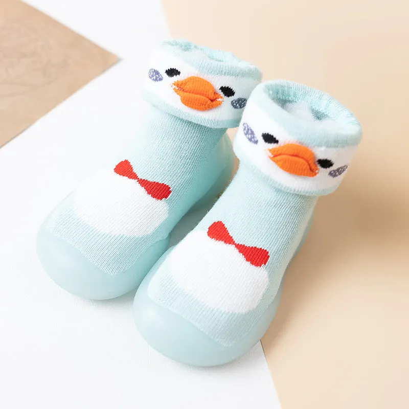 Non-Slip Baby Sock Shoes - Penguin