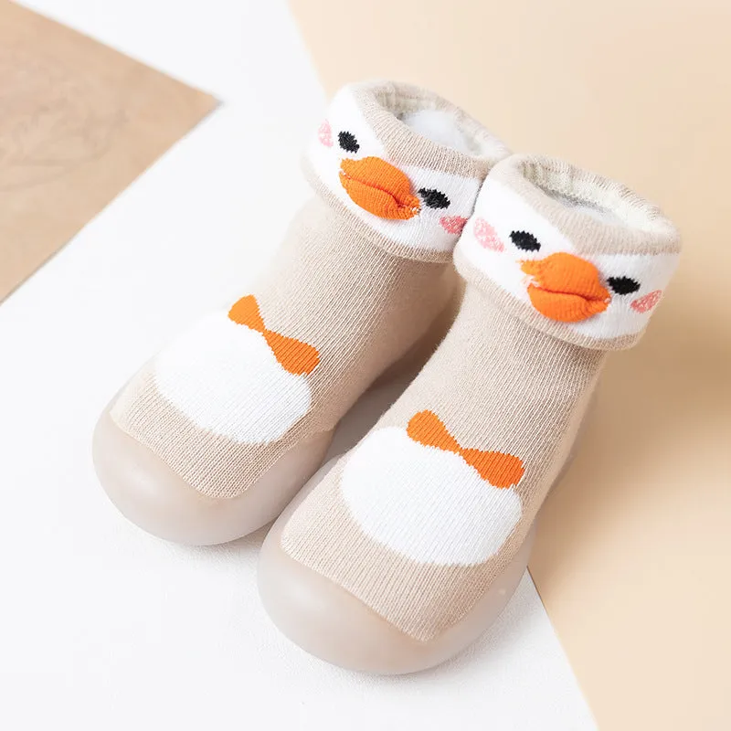 Non-Slip Baby Sock Shoes - Penguin