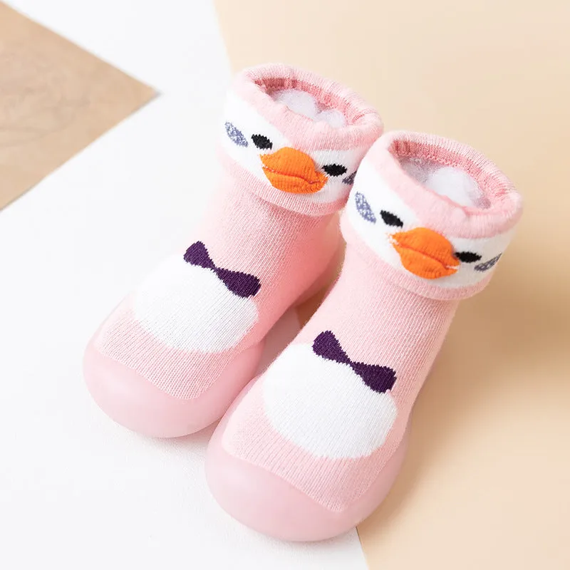 Non-Slip Baby Sock Shoes - Penguin
