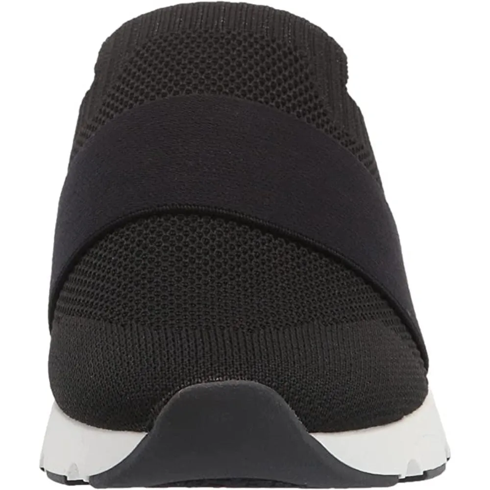 On the Go Black Fabric Anne Klein Sneakers