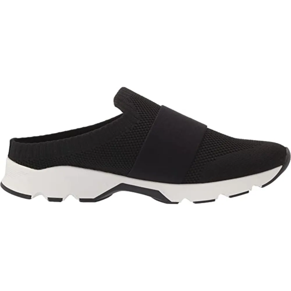 On the Go Black Fabric Anne Klein Sneakers
