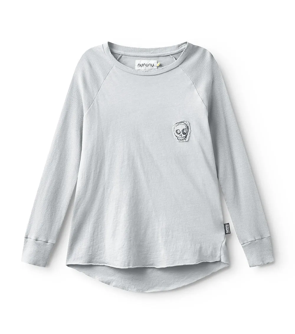 patch skull shirt