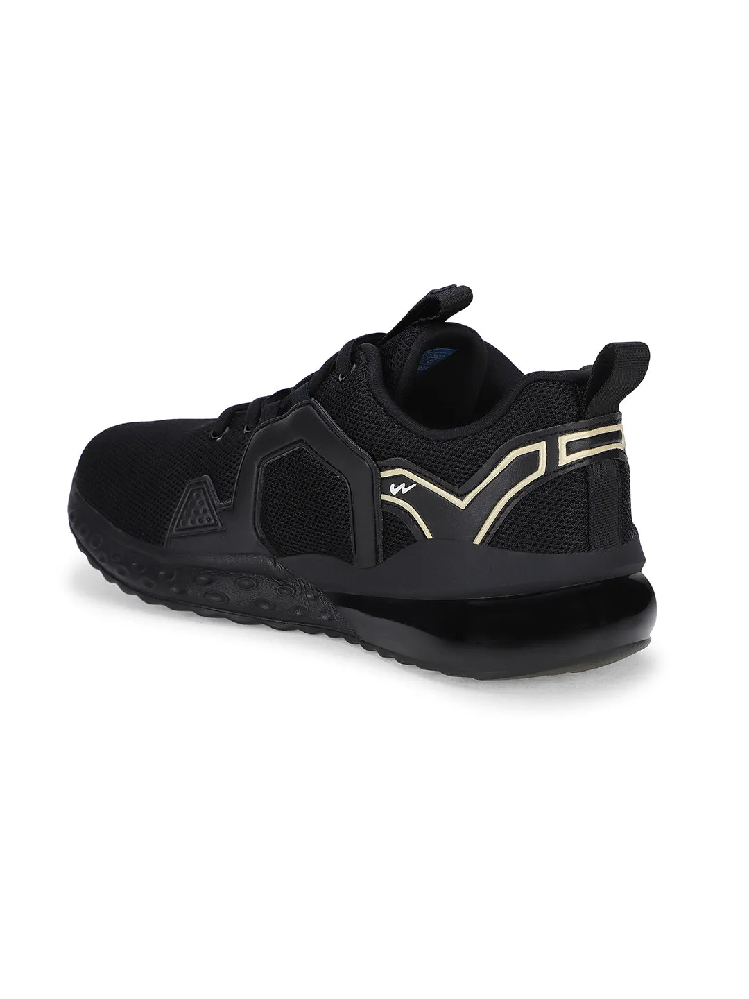 PATRIK JR Black Child Sports Shoes