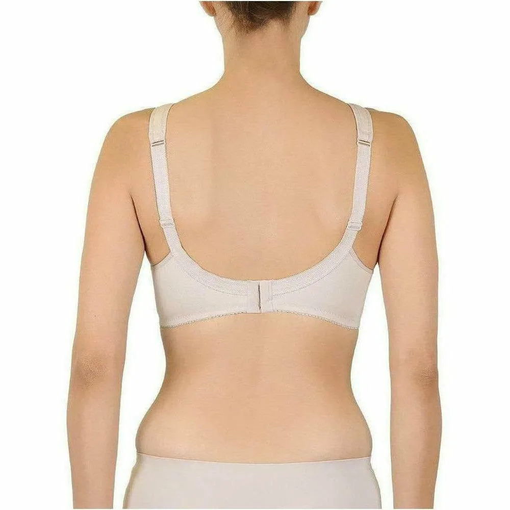 Plus Size Wide Strap Full Coverage Cotton Bra