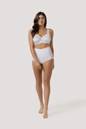 Ruby Lace Underwire-free Bra - White - no returns