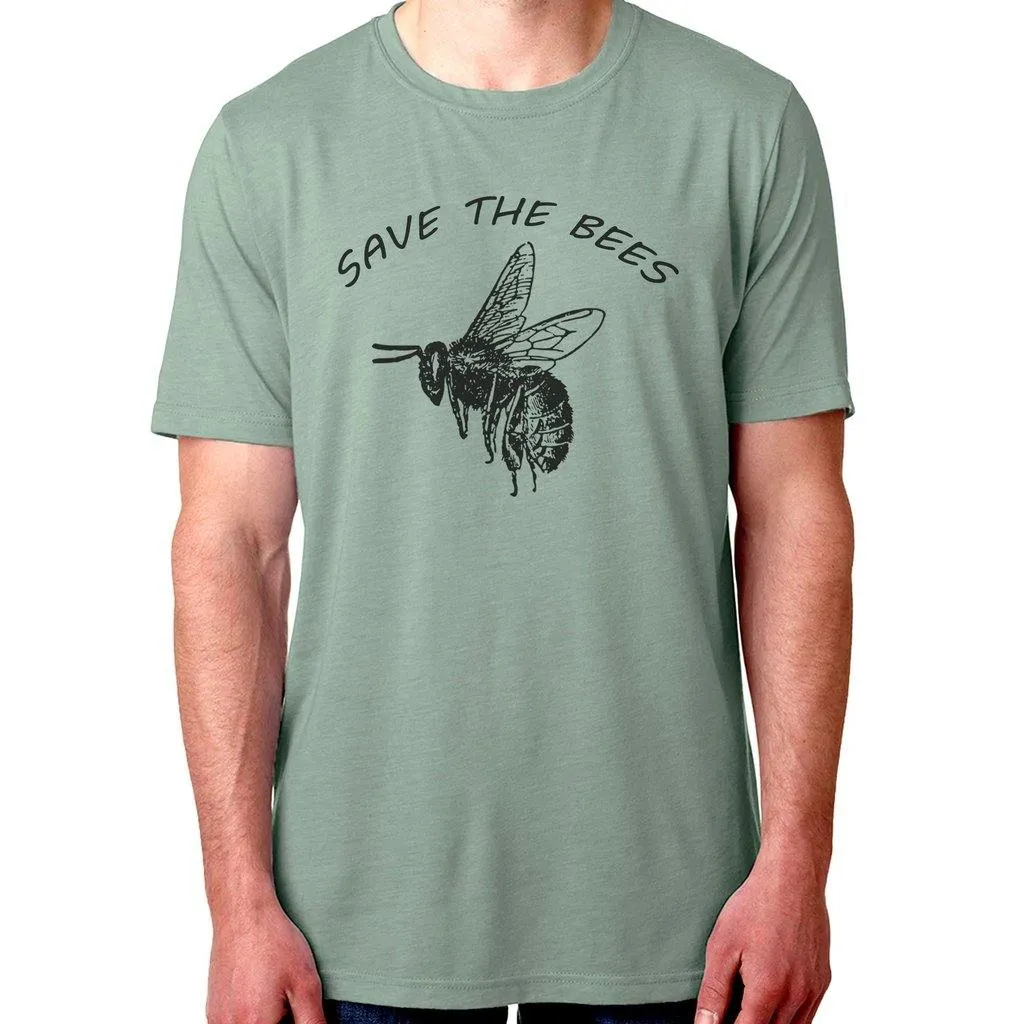 Save The Bees Shirt |Protect Our Planet | Bumble Bee | Honey Bee | Unisex Graphic Tee | Environmental Shirts