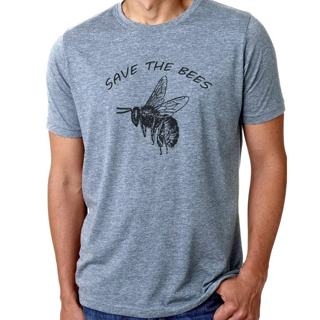 Save The Bees Shirt |Protect Our Planet | Bumble Bee | Honey Bee | Unisex Graphic Tee | Environmental Shirts