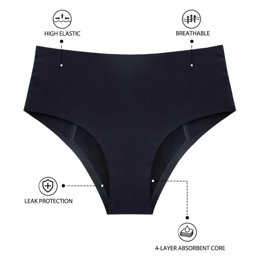 Seamless Brief Full Coverage: Anti-Leak Technology