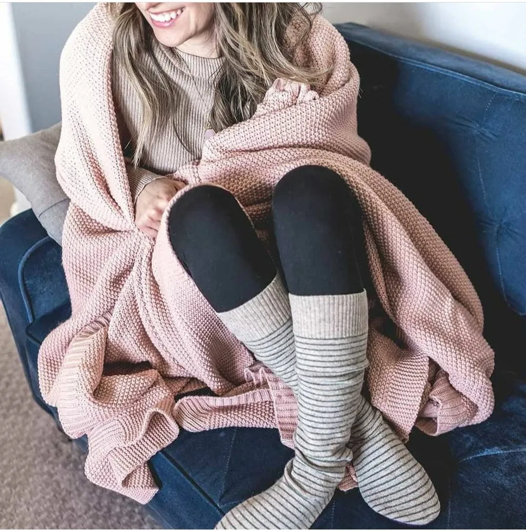 SHORTIES | Cashmere Cabin Socks | Zestfully Happy | Size 5-8