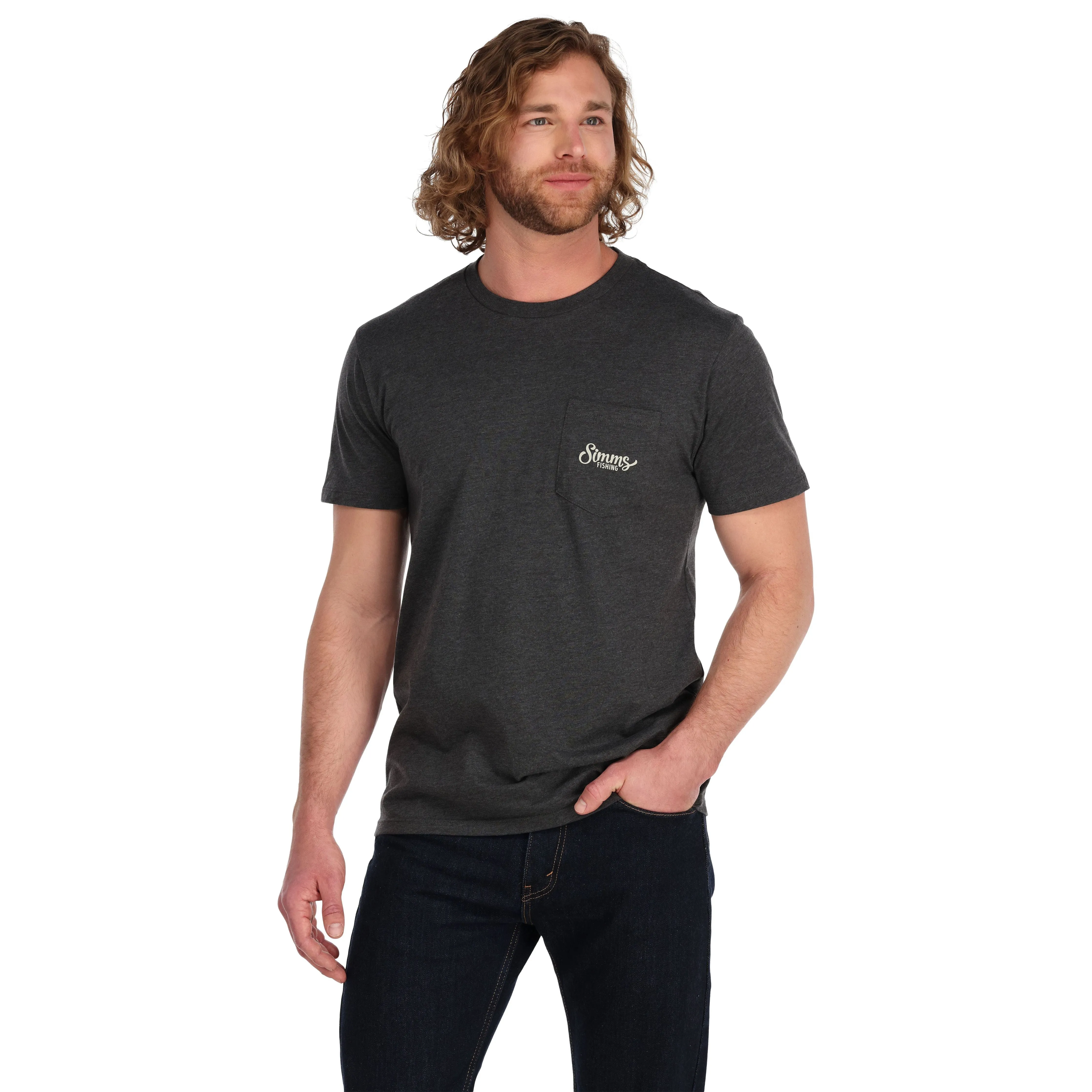 Simms Two Tone SS Pocket Tee