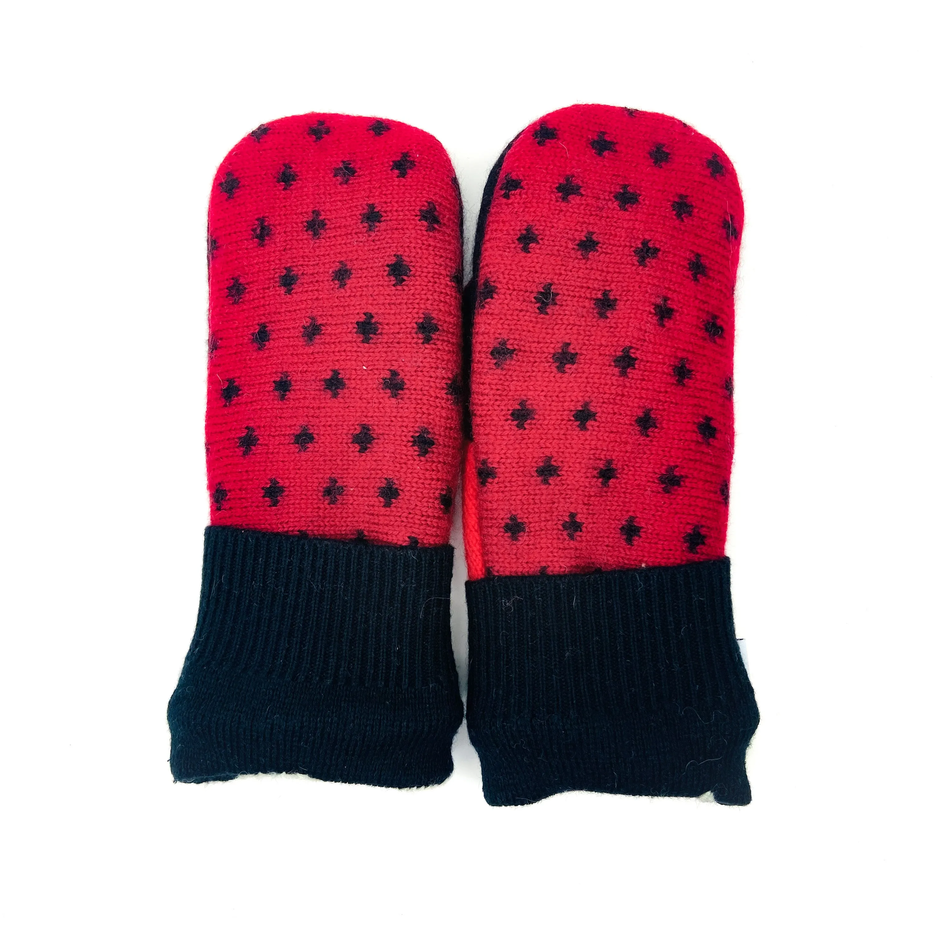 Small Adult Mittens | Positively Red