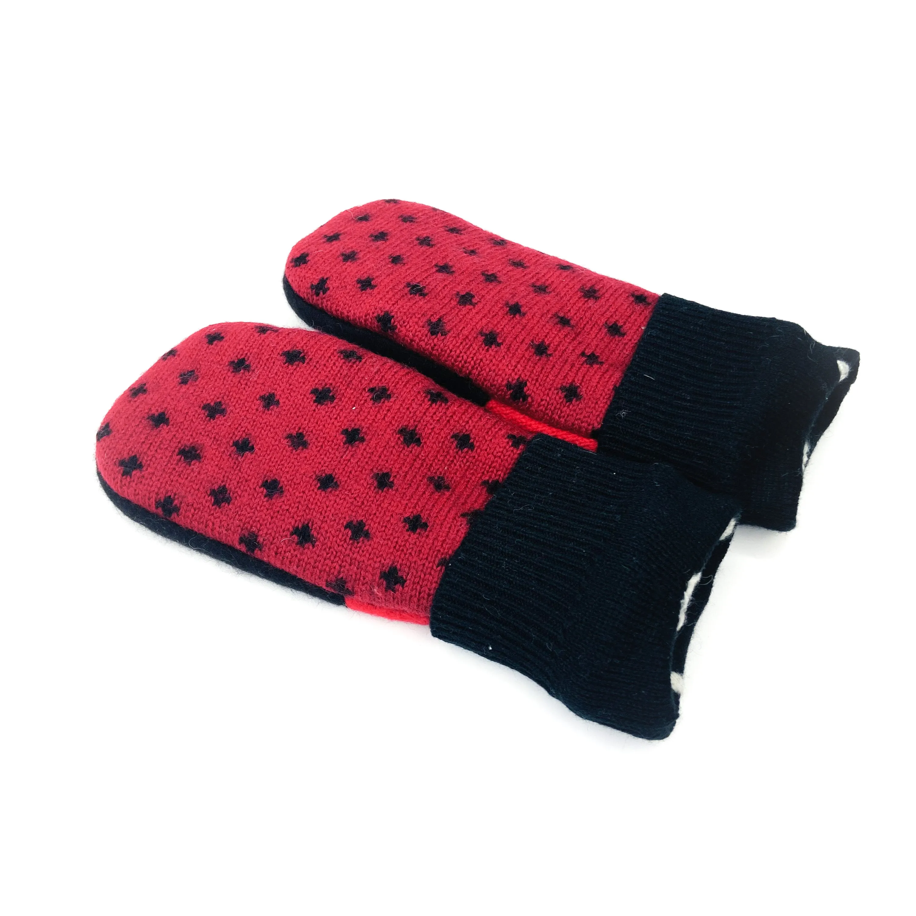 Small Adult Mittens | Positively Red