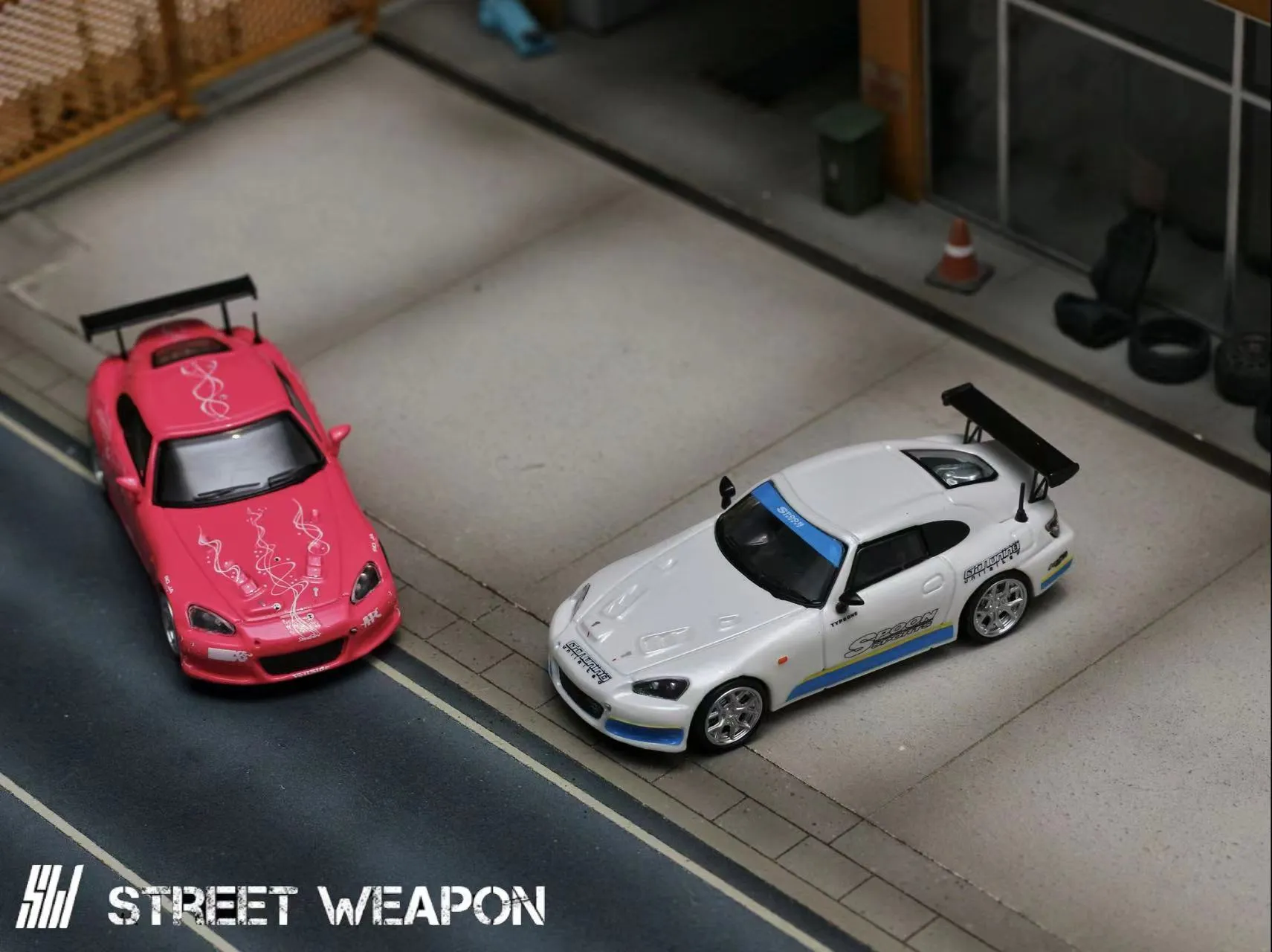 STREET WEAPON SW - 1/64 S2000 Fast & Furious Pink