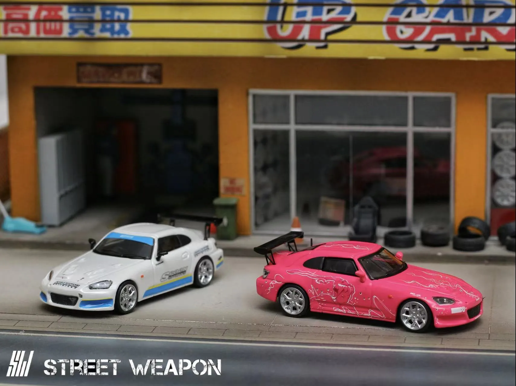 STREET WEAPON SW - 1/64 S2000 Fast & Furious Pink