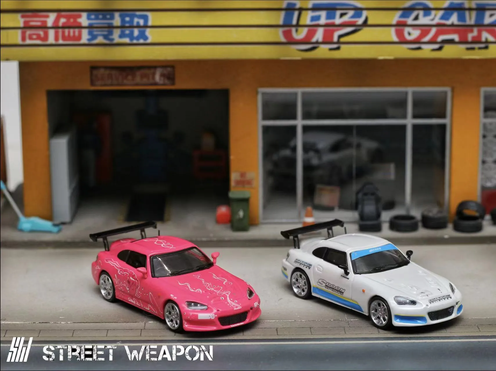 STREET WEAPON SW - 1/64 S2000 Fast & Furious Pink