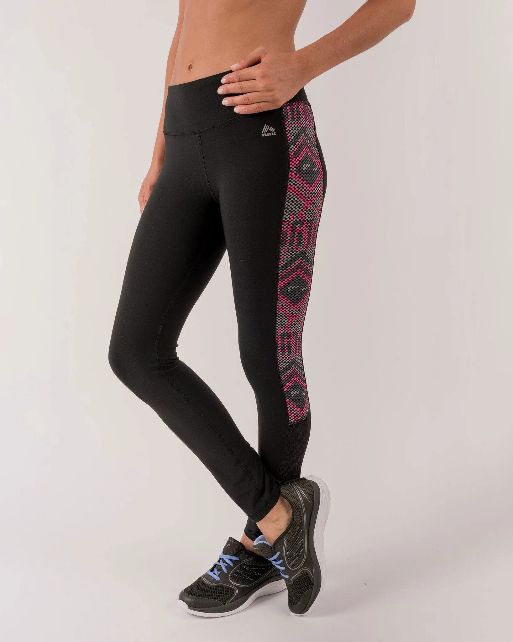 Studio Meshed Printed Yoga Legging