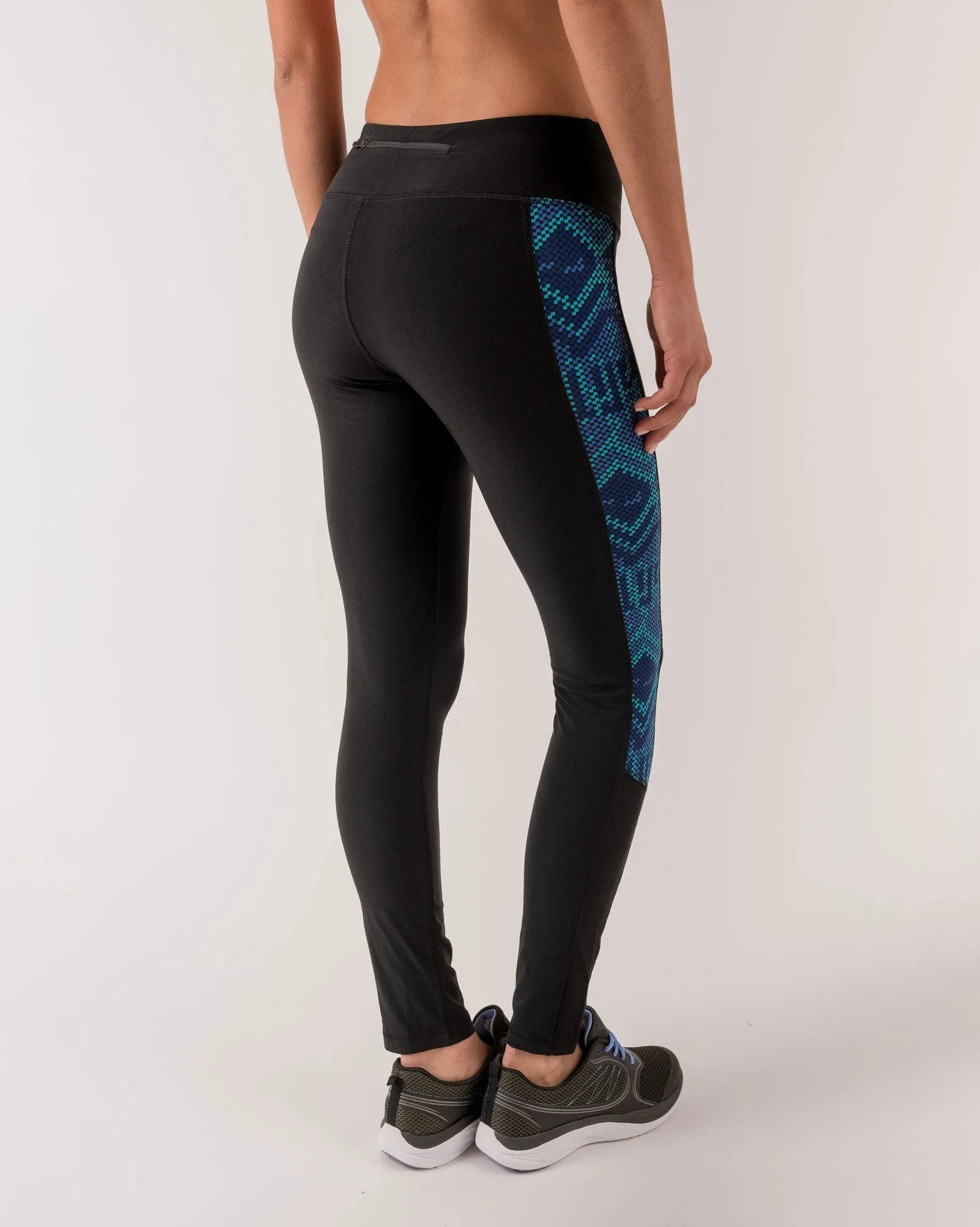 Studio Meshed Printed Yoga Legging