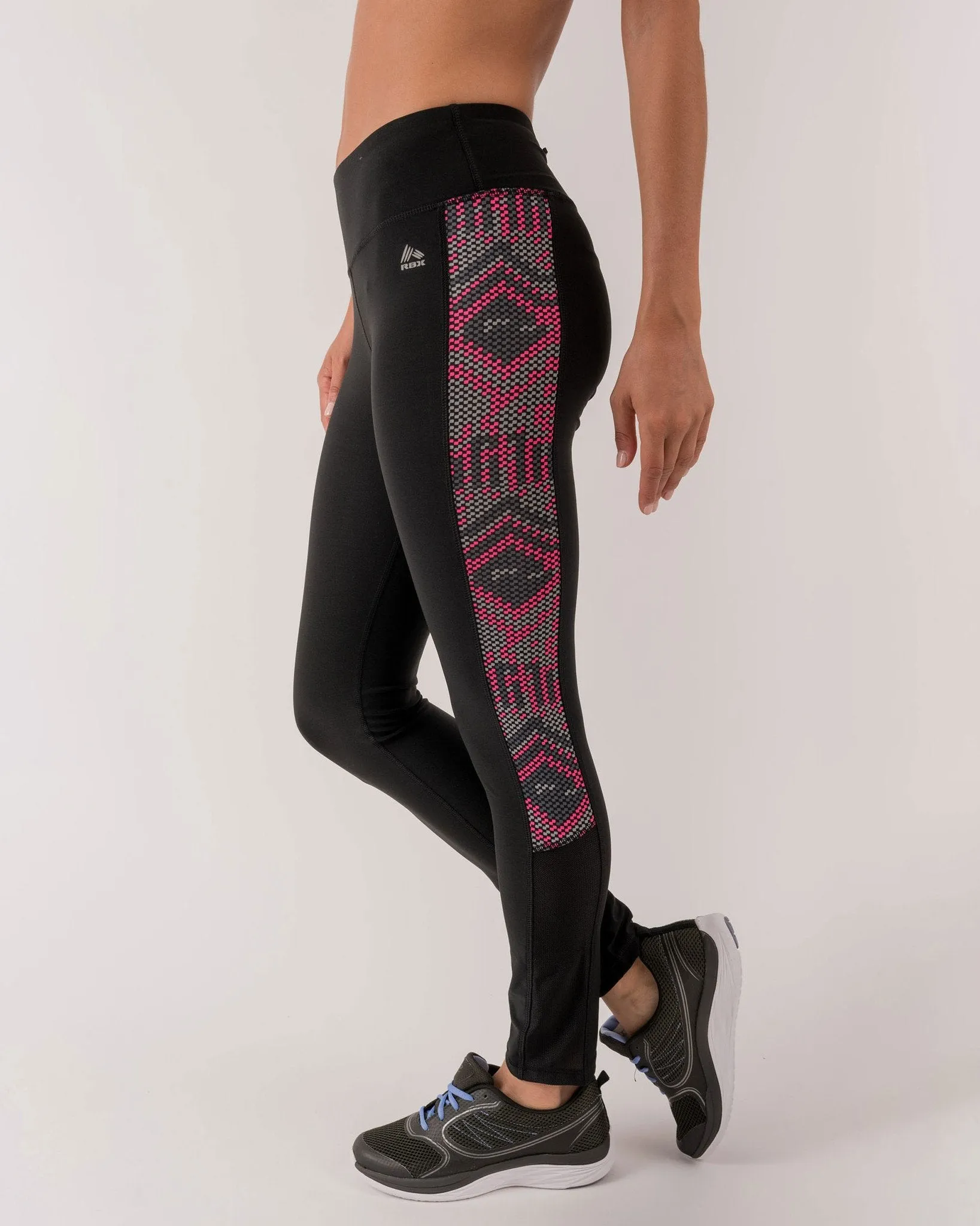 Studio Meshed Printed Yoga Legging