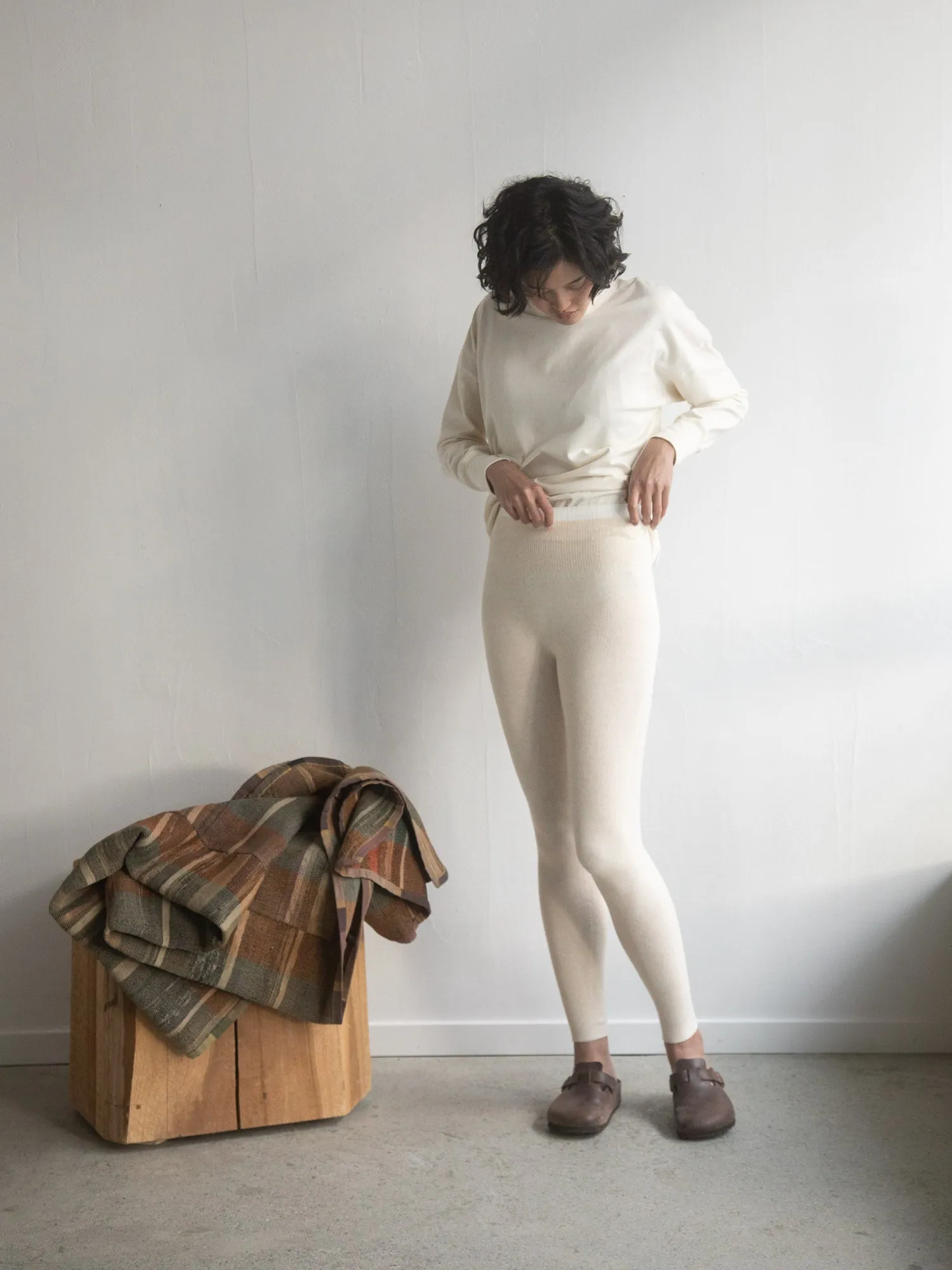 Thick Cotton Leggings – Saxe