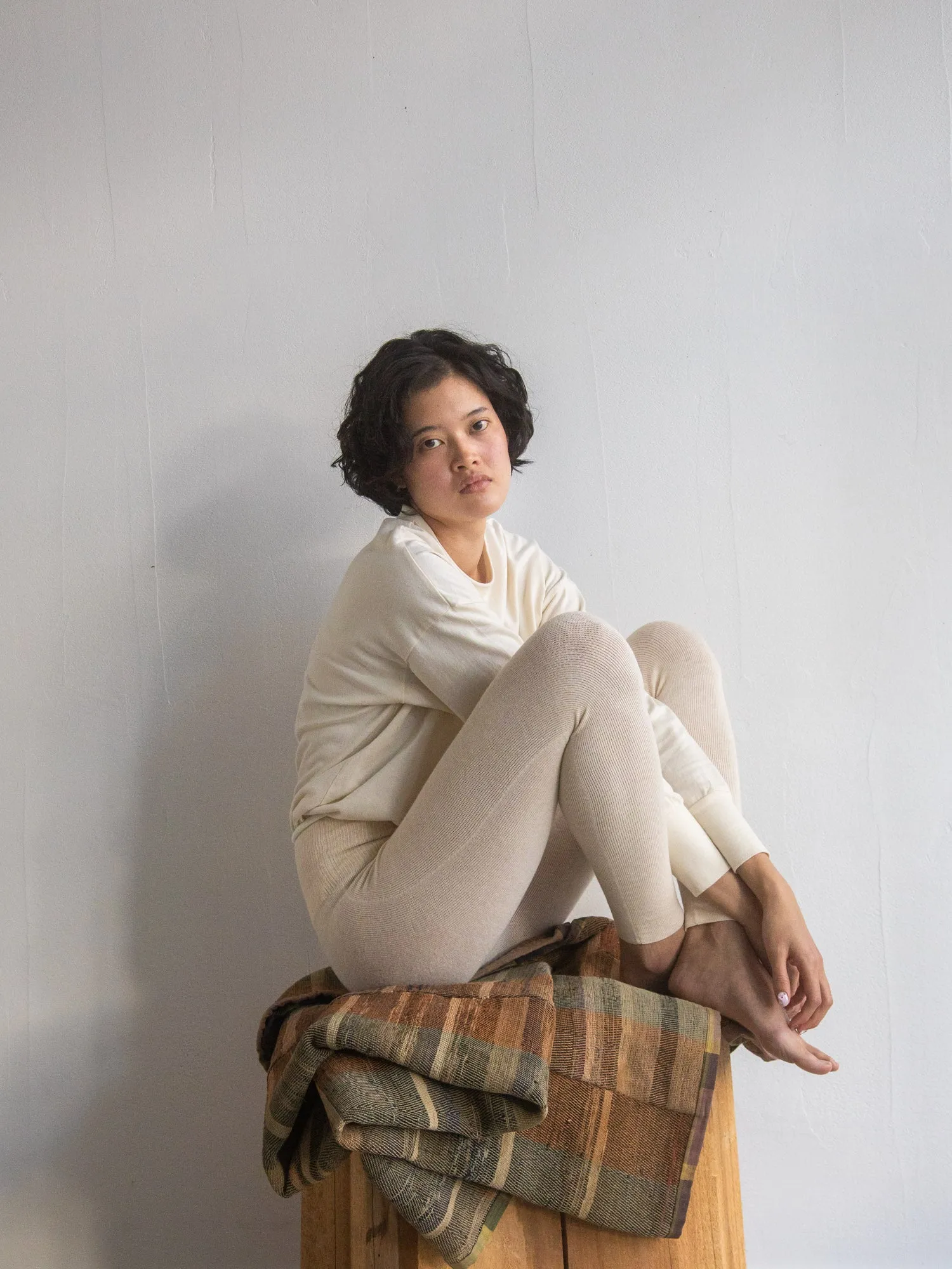 Thick Cotton Leggings – Saxe