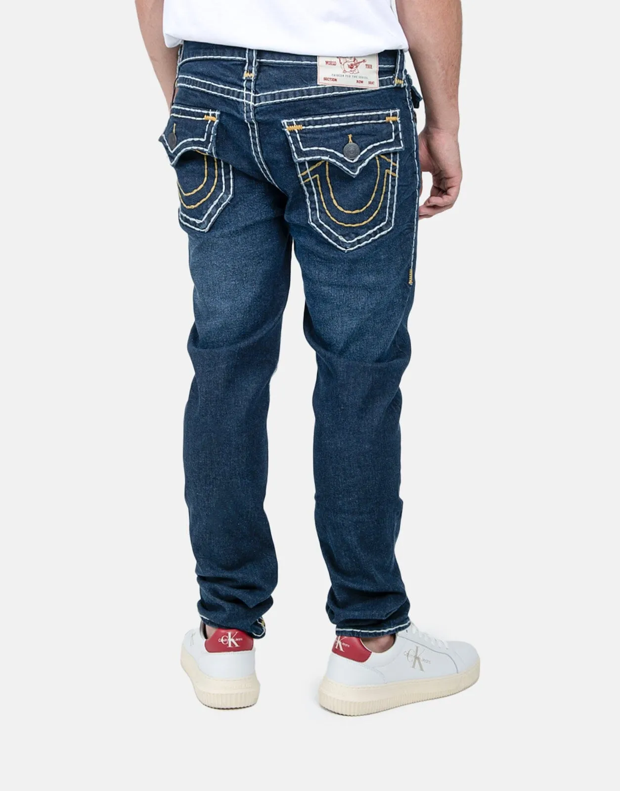 True Religion Rocco Columbia Dark Wash Jeans