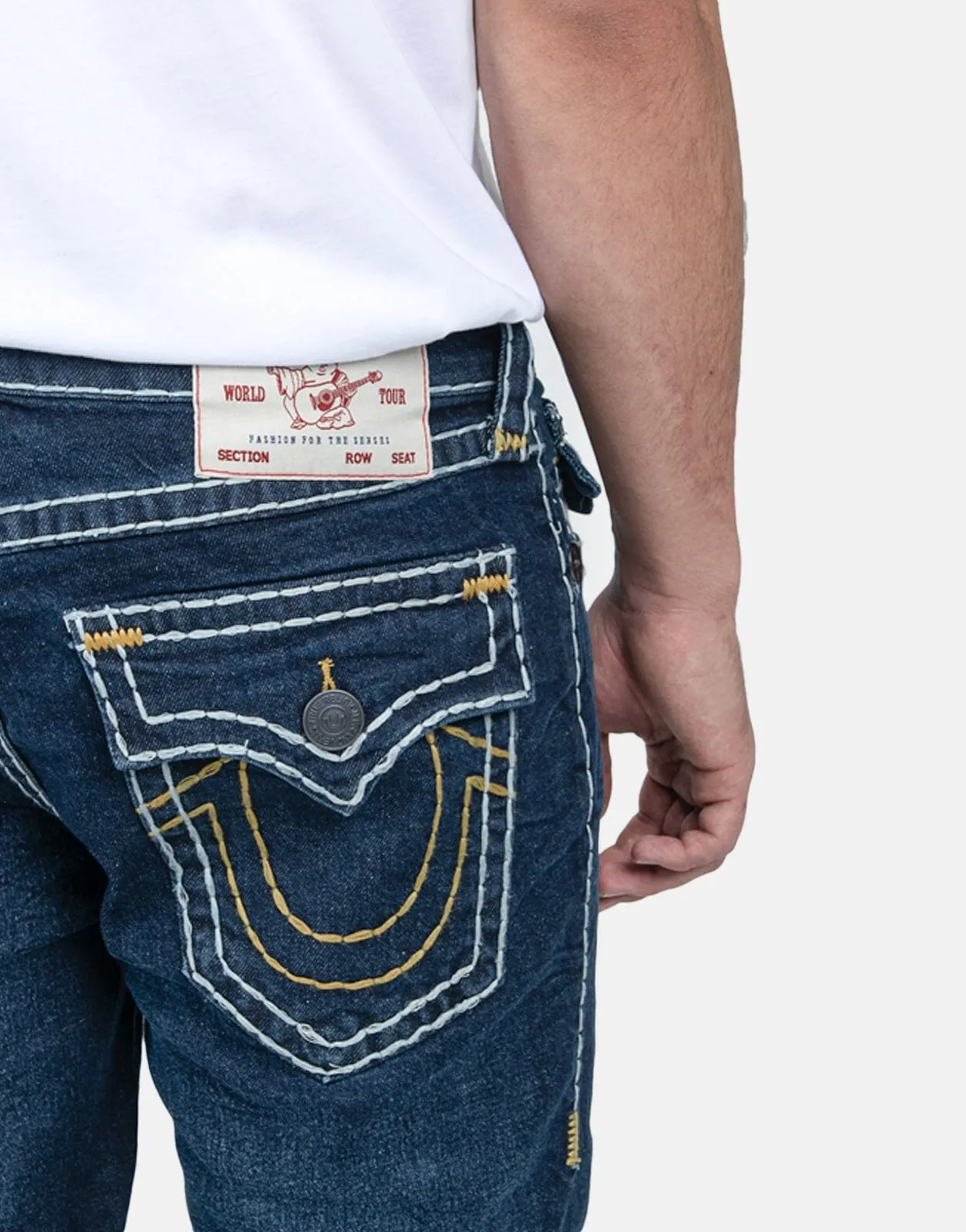True Religion Rocco Columbia Dark Wash Jeans