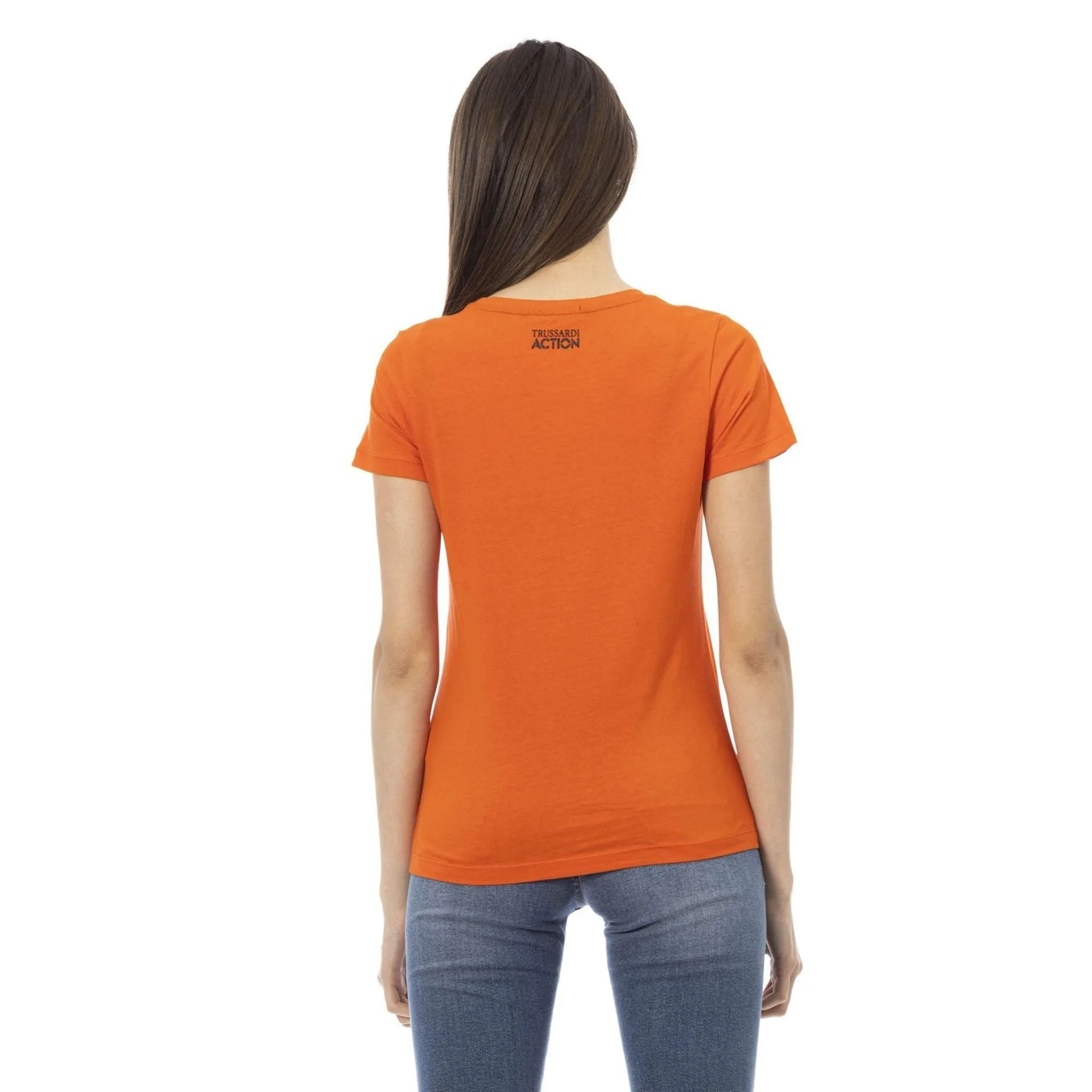 Trussardi Action Women T-Shirts - Orange Brand T-shirts