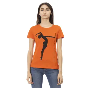 Trussardi Action Women T-Shirts - Orange Brand T-shirts