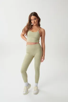 Ultra-Soft Scoop-Neck Tank - Sage
