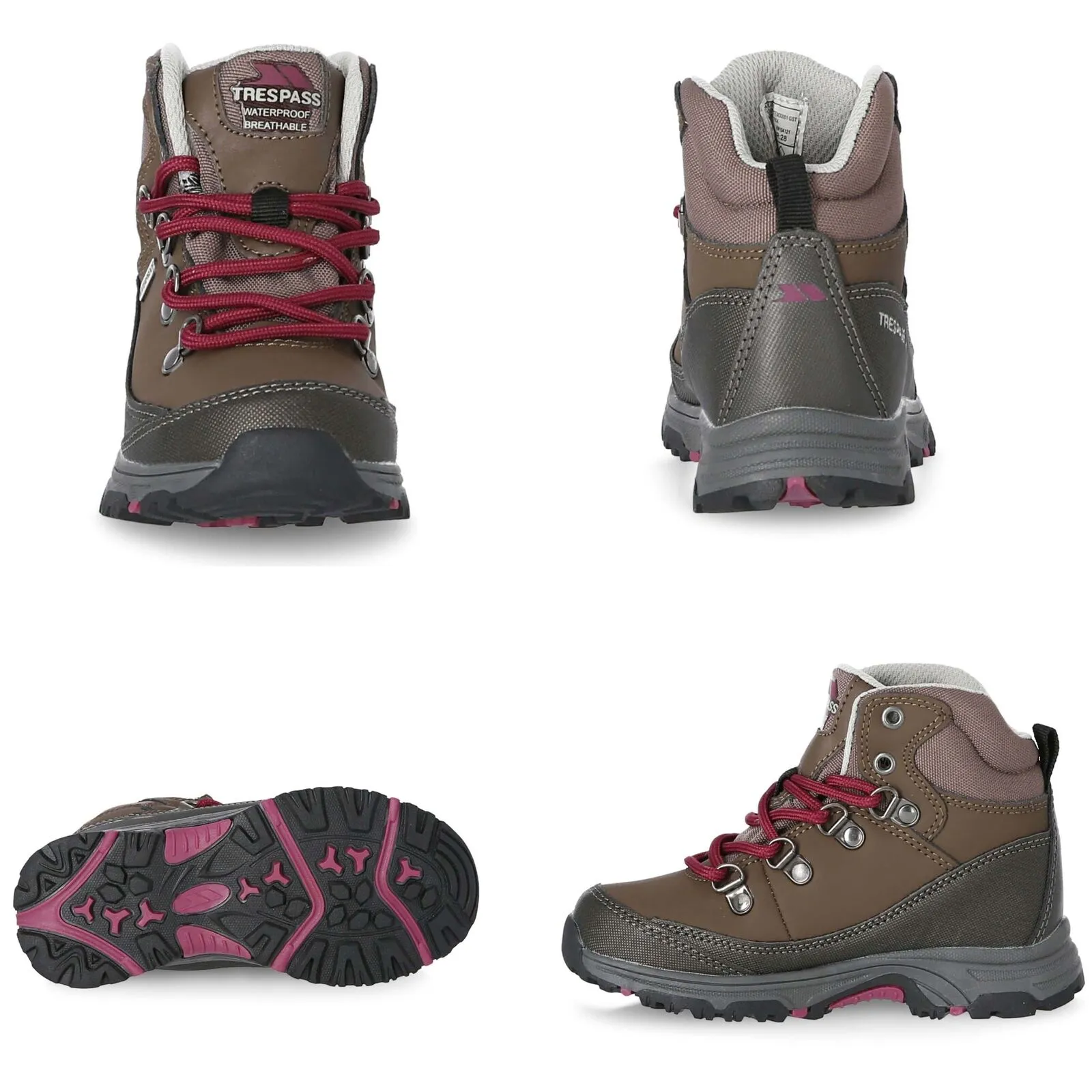 Unisex Kids GLEBE II Mid Cut Waterproof Camping Hikers