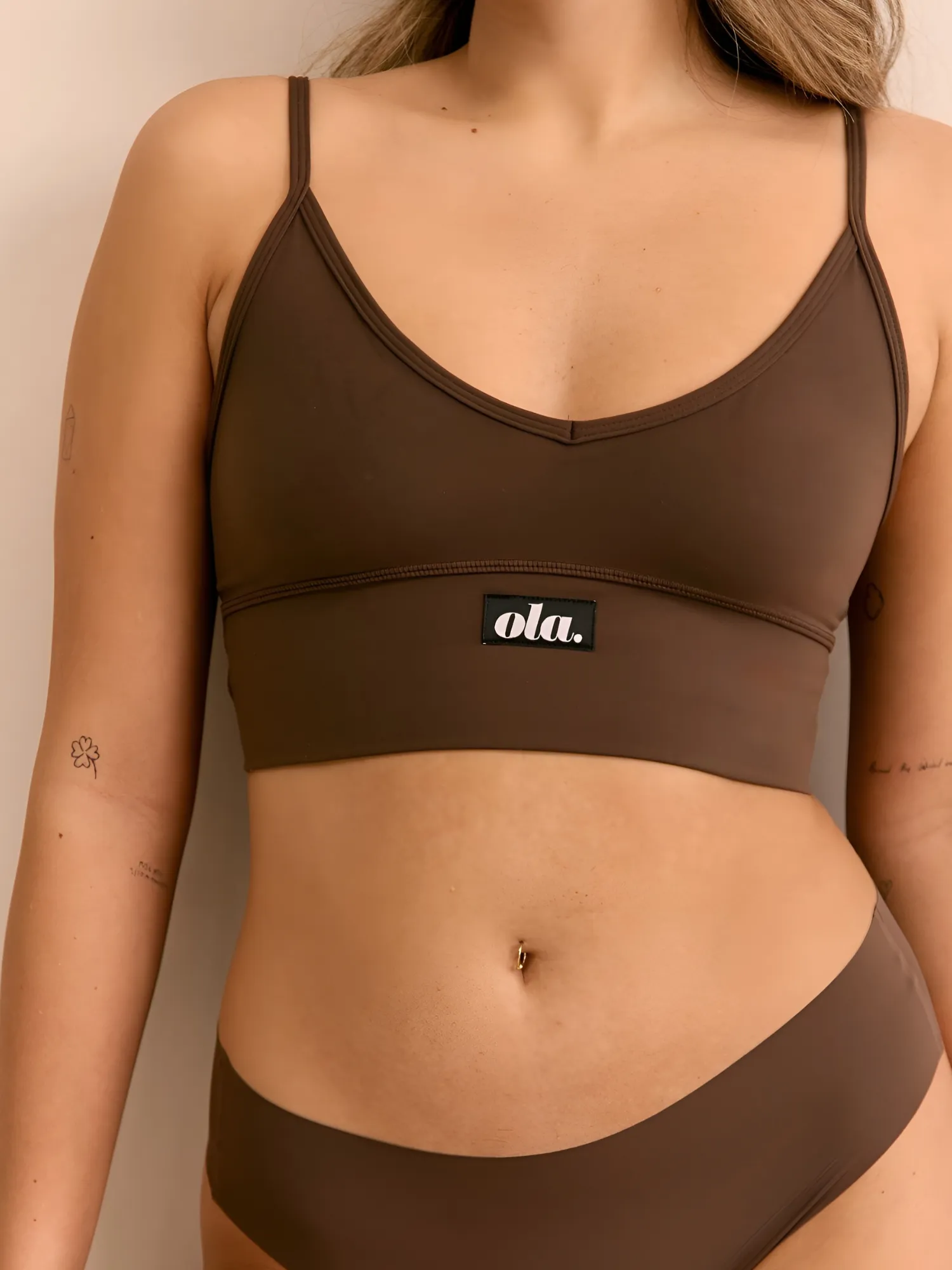 V Crop Bralette