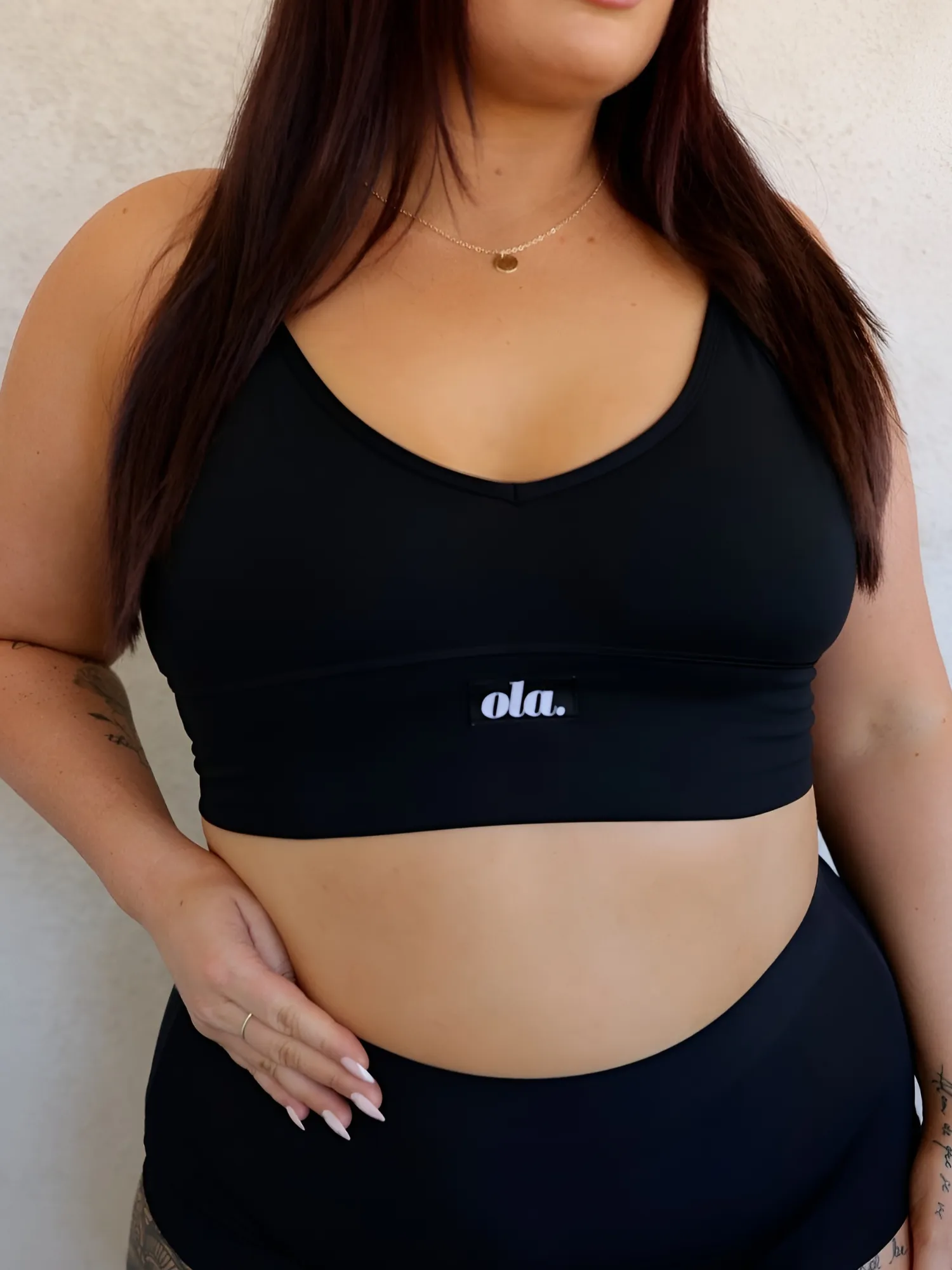 V Crop Bralette