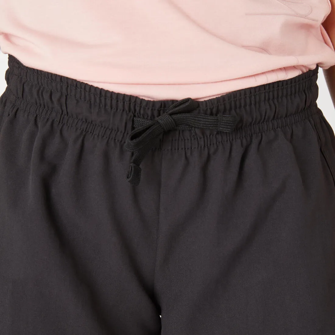 W500 Girl's Breathable Gym Shorts