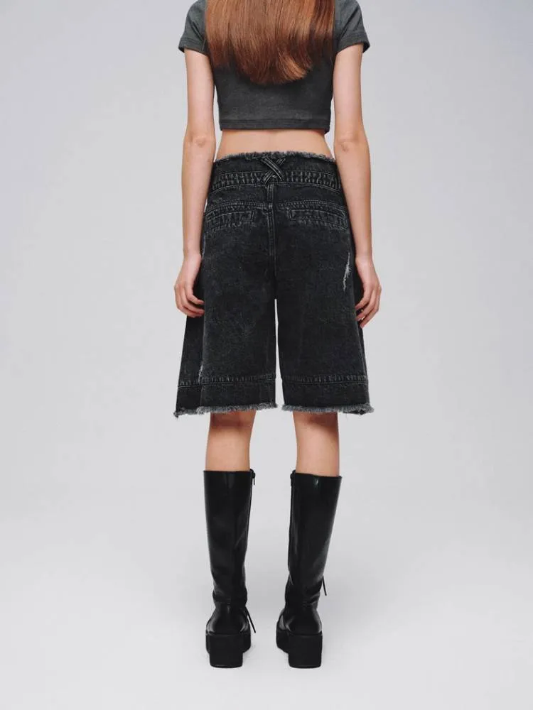 Wide leg casual jeans【s0000008382】
