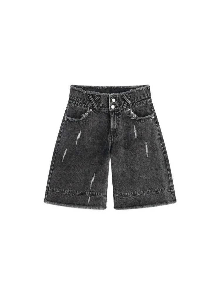 Wide leg casual jeans【s0000008382】