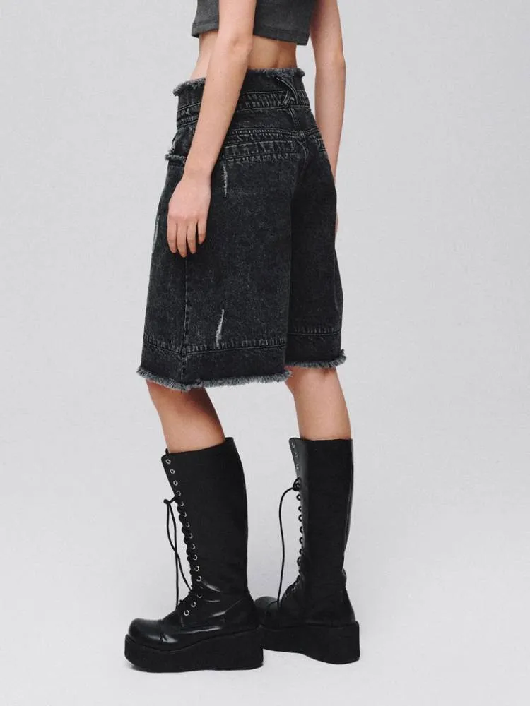 Wide leg casual jeans【s0000008382】