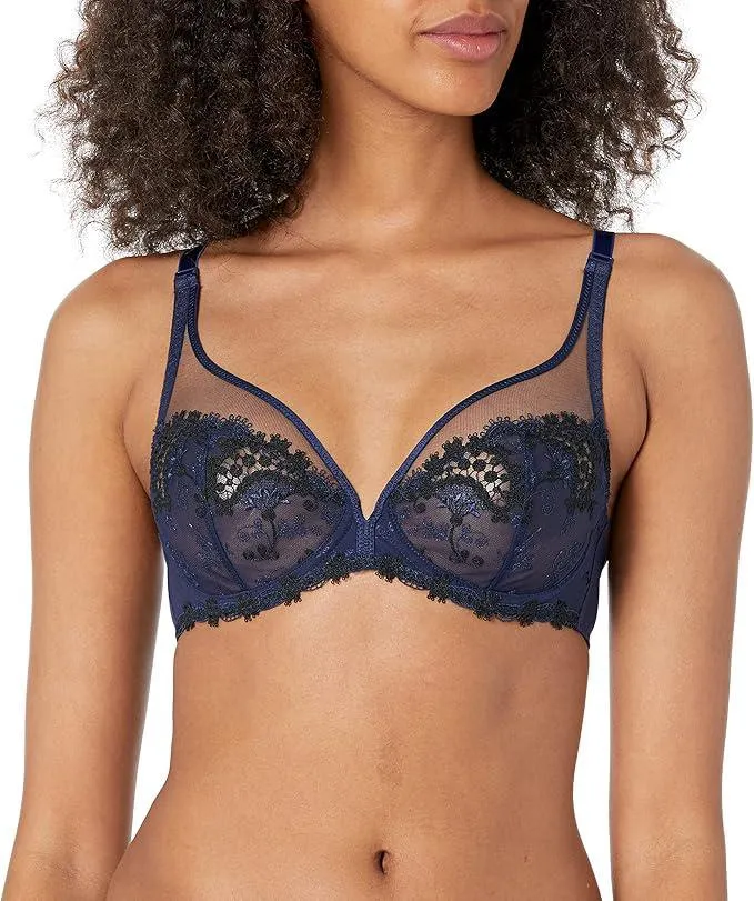 Wish sheer plunge bra