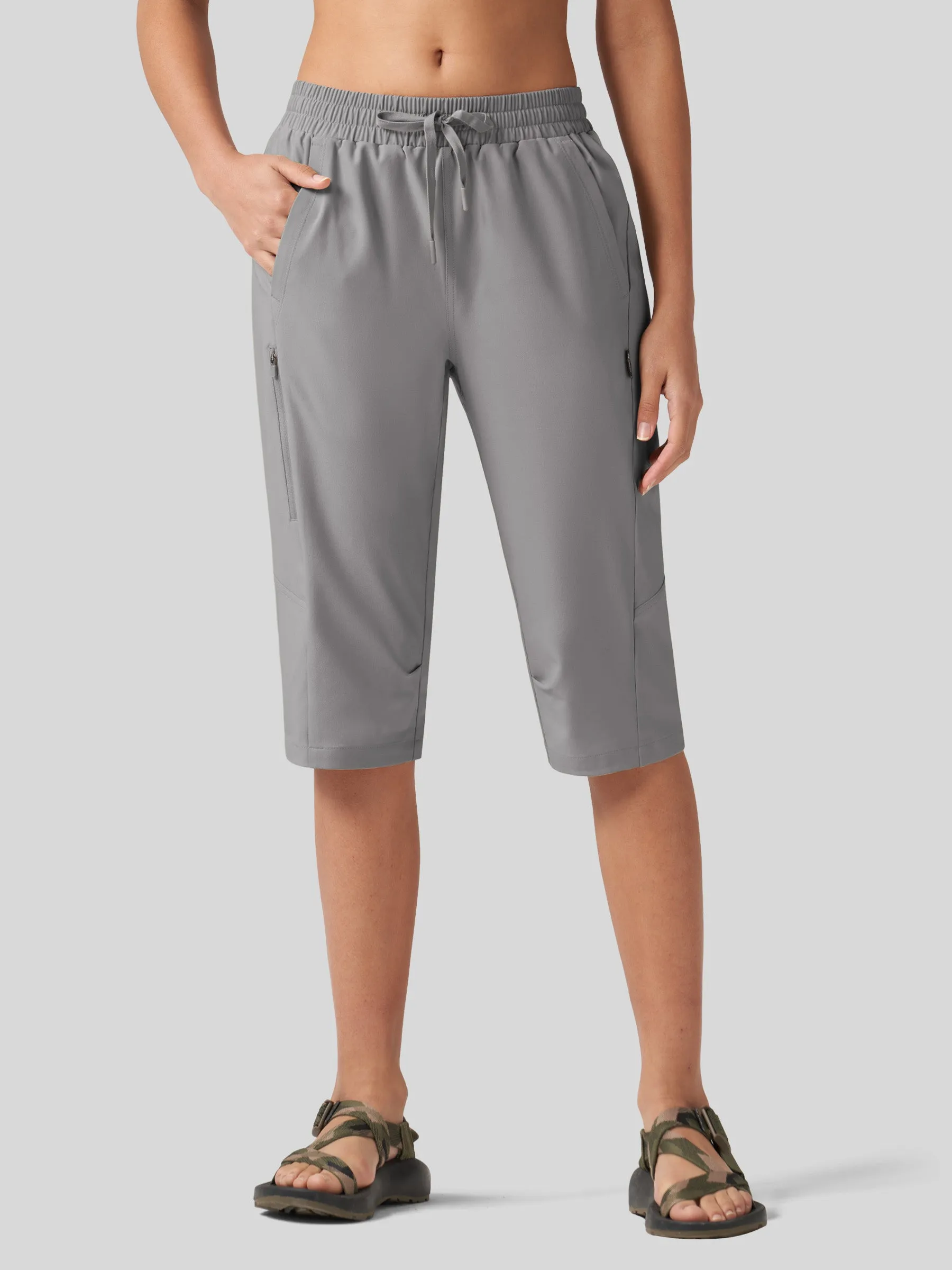 Women‘s 15 Inch Long Hiking Shorts