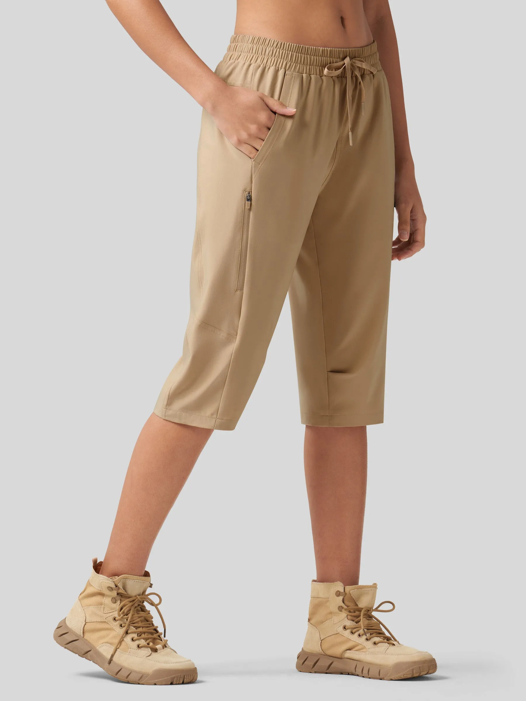 Women‘s 15 Inch Long Hiking Shorts