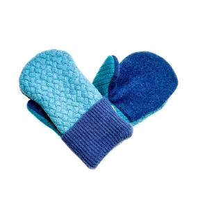 Womens Mittens | Seas of Blue