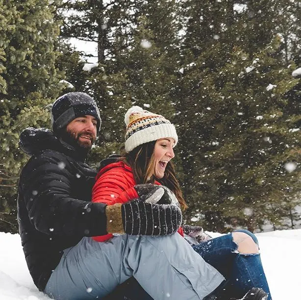 Womens Mittens | Seas of Blue