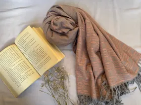 Woolen Pashmina-Plaid Print- Thulian