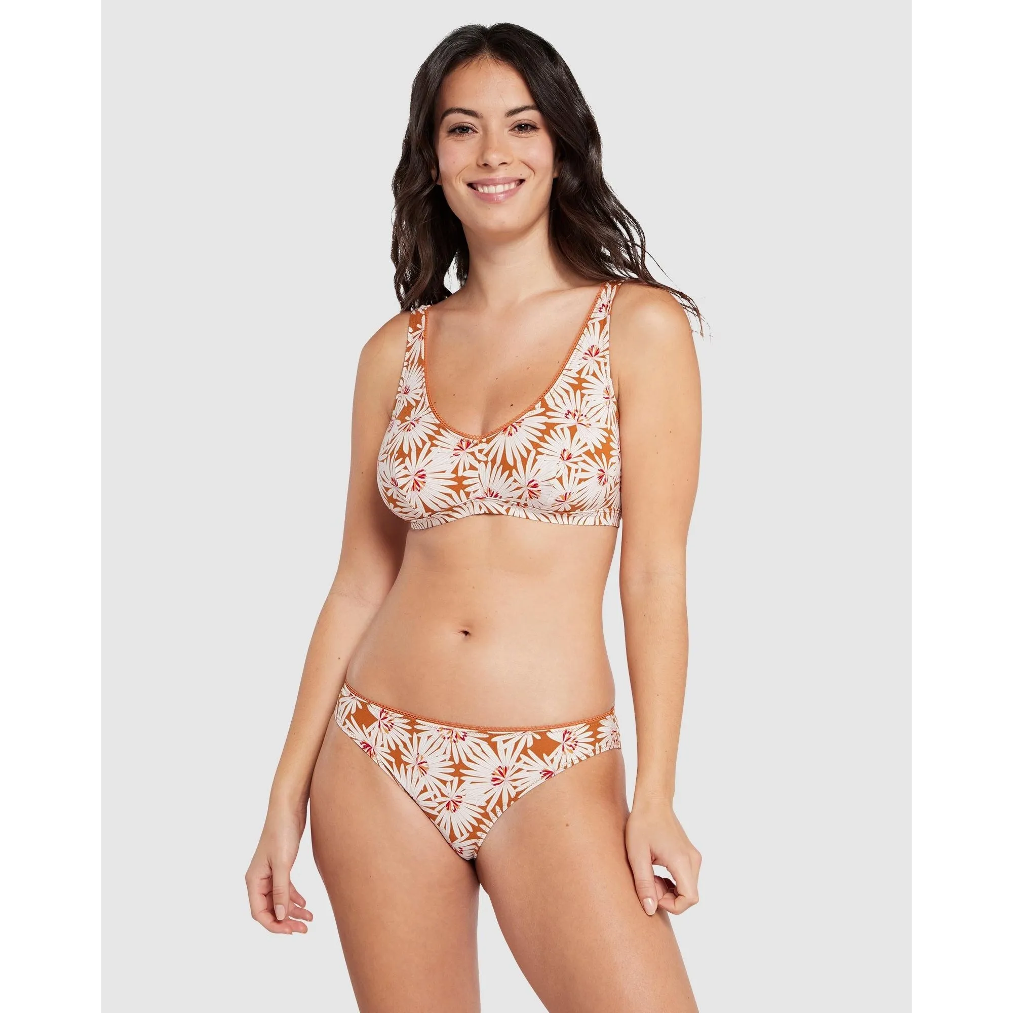 Zoé Scoop Neck Supportive Wirefree Bralette